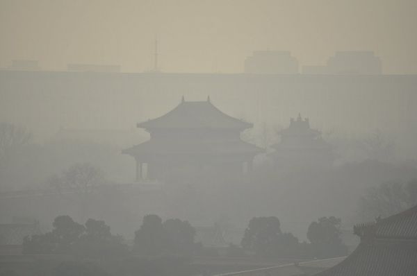 华北灰霾面积相当于40个北京 冬至污染最重