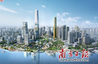 白鹅潭经济圈_白鹅潭经济圈新地标落成(3)