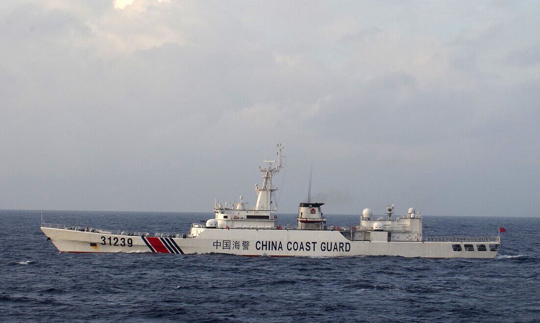 美媒:中国部署武装海警船 告诫日本别在南海捣