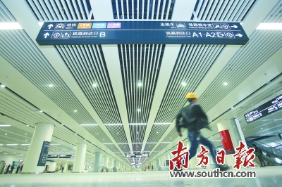 图解亚洲最大地下火车站_新浪新闻