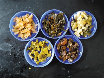 11种腌菜样品均测出亚硝酸盐