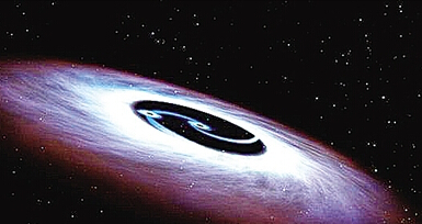 天文学界新发现:罕见瘦黑洞现身|黑洞|星系|新发现