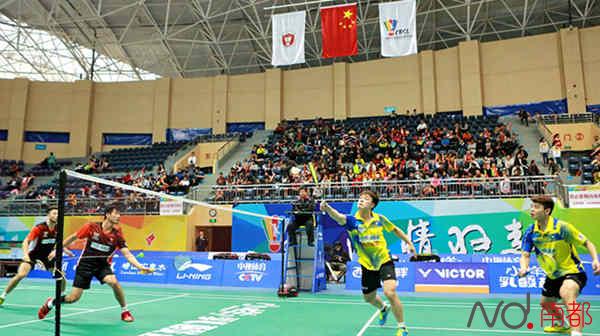 羽超联赛第11轮 广东侨兴队在惠州主场力克湖