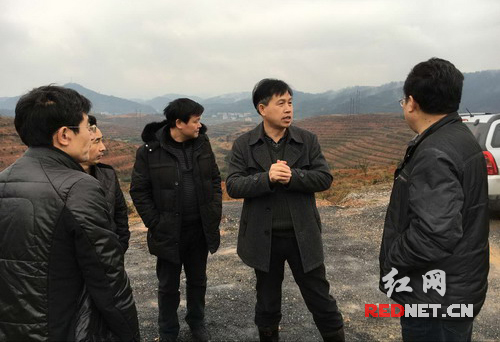 杨贵新 邹嵩)1月14日,湖南省隆回县人社局党委书记罗崇灿来到北山乡