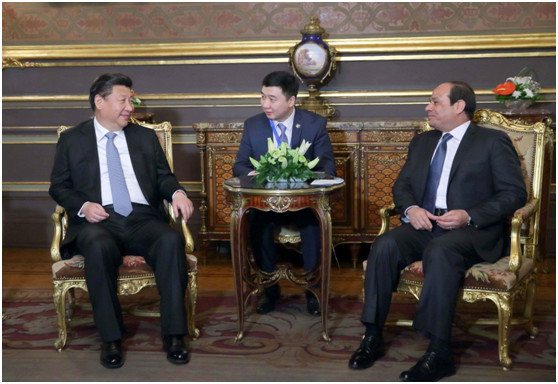 习近平会见埃及总统塞西