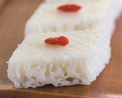 大米发糕,儿时甜美的记忆