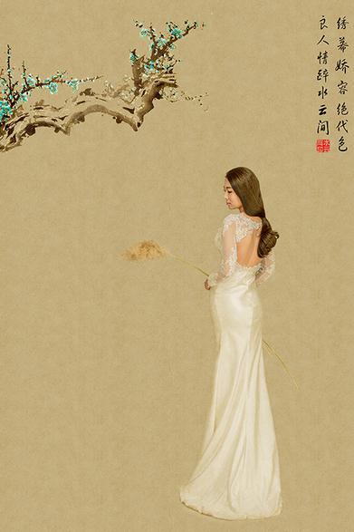 大同婚纱摄影古与今的完美融合
