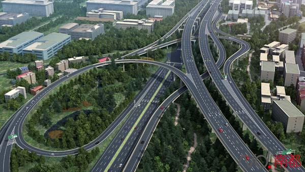 港珠澳大桥珠海连接线横琴北互通