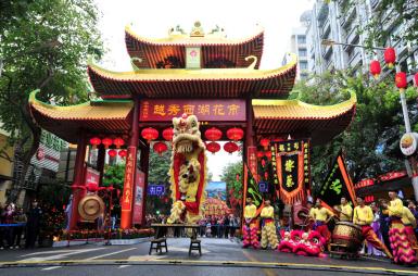 春节来广州北京路,行花街!逛庙会!