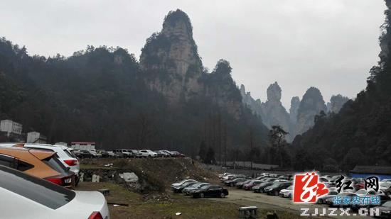 张家界武陵源迎春节旅游高峰接待空间充足