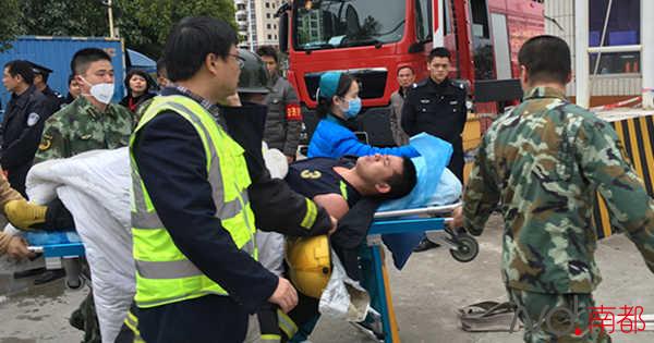 惠州一物流园大火 2名消防队员受伤