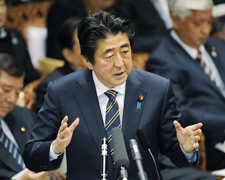 资料图：日本首相安倍晋三。