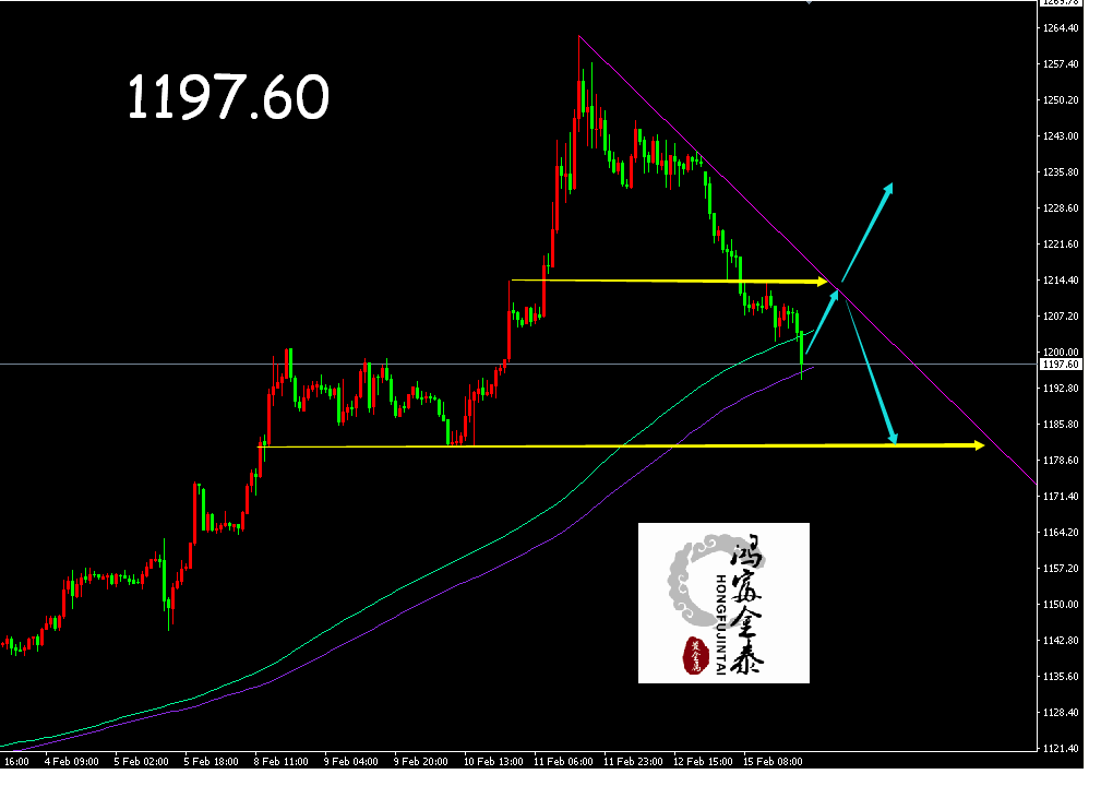 鸿富金泰:亚盘看回落,欧美盘择机介入多单看反