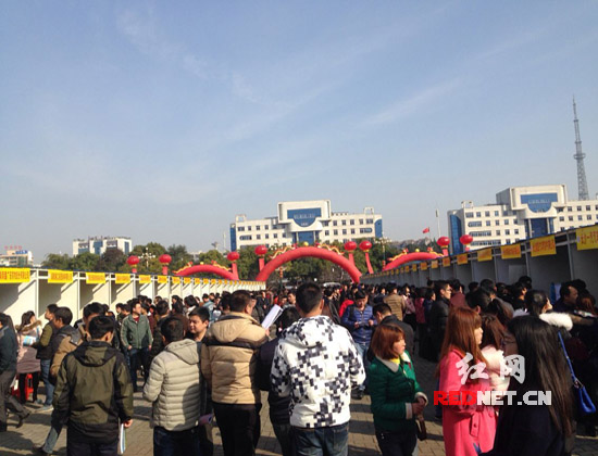 长沙园区企业普工类人才紧缺 返乡农民工求职