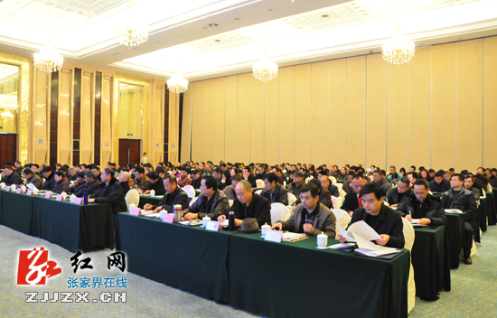 2016年张家界市国税工作会议召开
