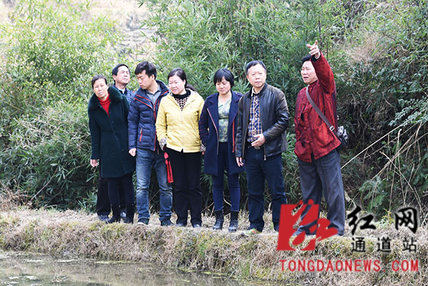 怀化市政协副主席黄雪鸿深入通道县扶贫村调研