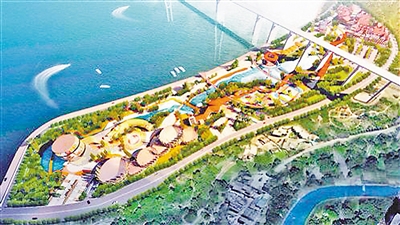 巴滨路水公园5月建成开放