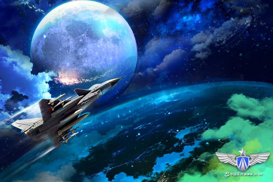 元宵节福利:月夜下的中国力量