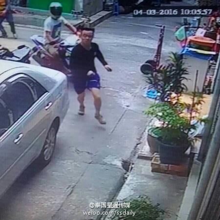 疑4名中国籍匪徒持假枪抢劫泰国真枪商店 3人