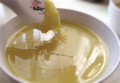 原标题:小米"米油"能丰乳,美肤      前几天