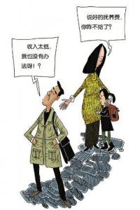 不按期支付女儿抚养费 女子状告前夫