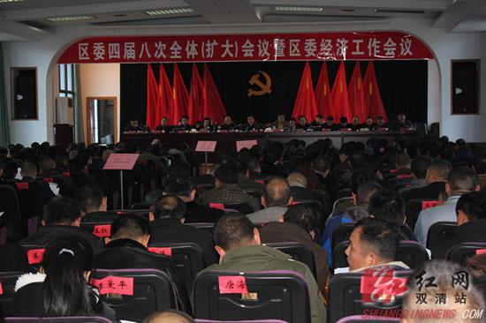 邵阳市双清区委经济工作会议召开