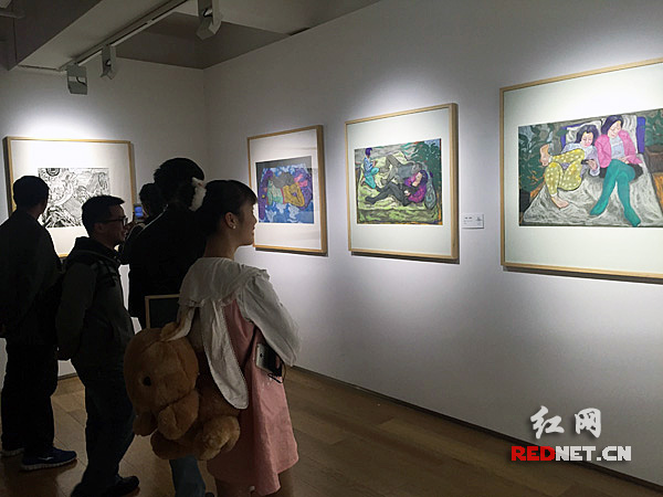 湖南省中小学美术教师作品展开幕 展出作品10