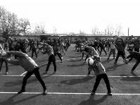 省女足梯队试训农村小学生