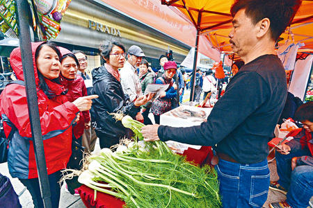 调查:香港近20个街市黑点售卖未经认证有机蔬菜