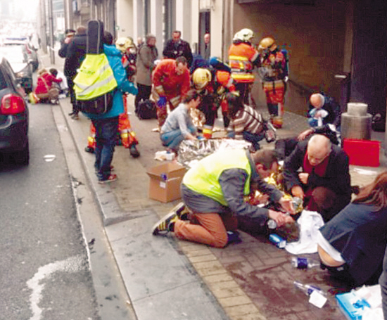 欧洲再遭恐袭 比利时首都 机场地铁连环爆炸