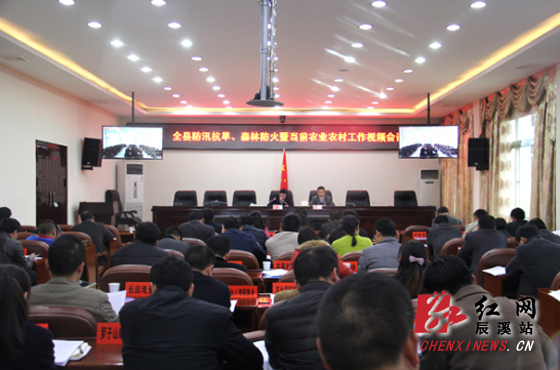 辰溪县安排部署防汛抗旱、森林防火工作