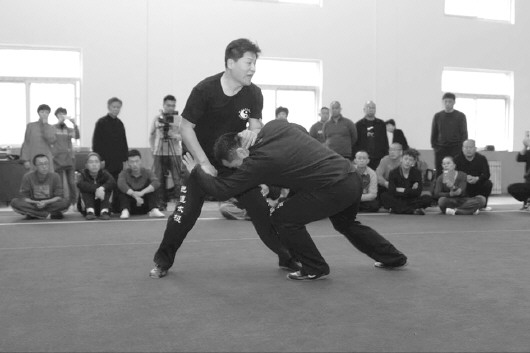 山东举办太极推手教练员培训班