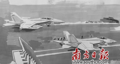 美军出动核动力航母战斗群参加“关键决断”韩美联合军演。