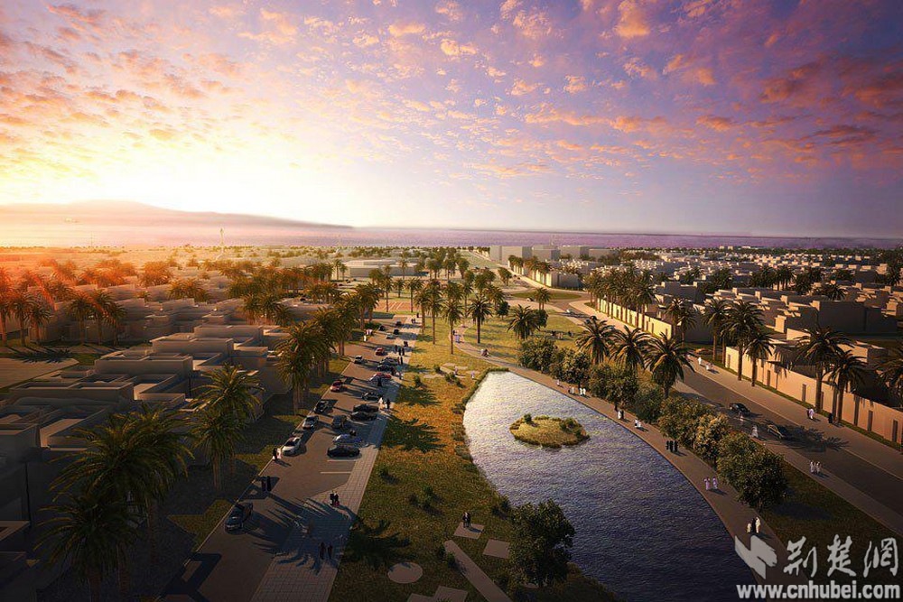 湖北佬中东沙漠造城记:带领多国工人,战胜高温