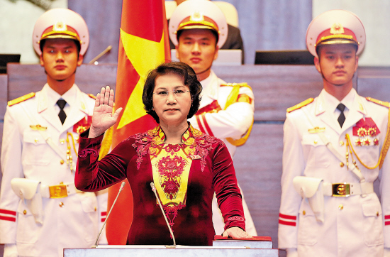 越南诞生第一位女国会主席