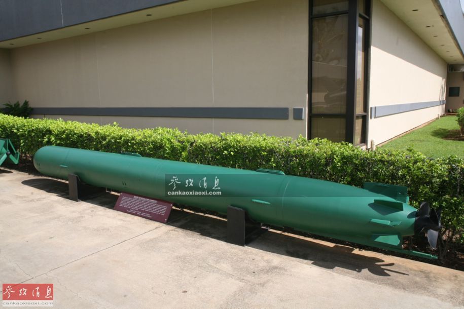 资料图：陈列在夏威夷海军博物馆的Mk-45核鱼雷。