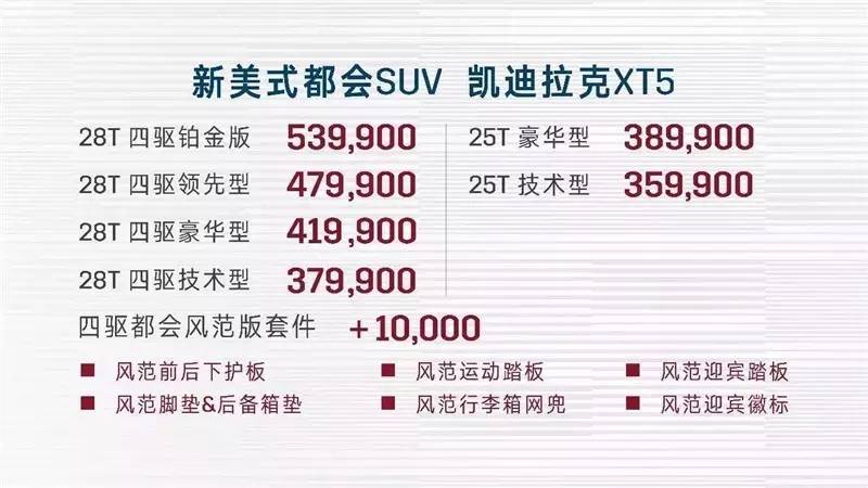 重磅上市，看凯迪拉克XT5如何占得竞争先机