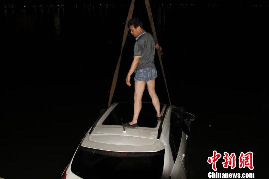 图为事故现场。 张丹 摄