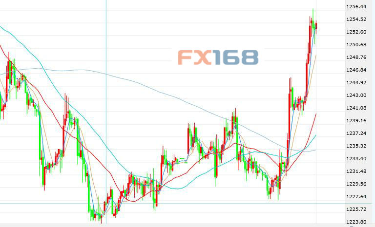 美国数据疲软 黄金大涨逾20美元|黄金|加息|黄金
