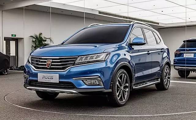 上汽阿里首款互联网汽车荣威RX5亮相-上汽阿