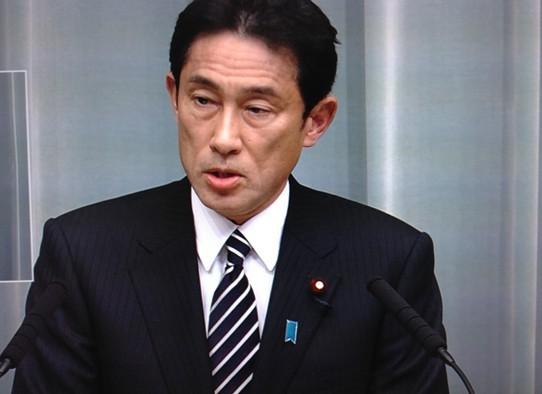 资料图:日本外相岸田文雄