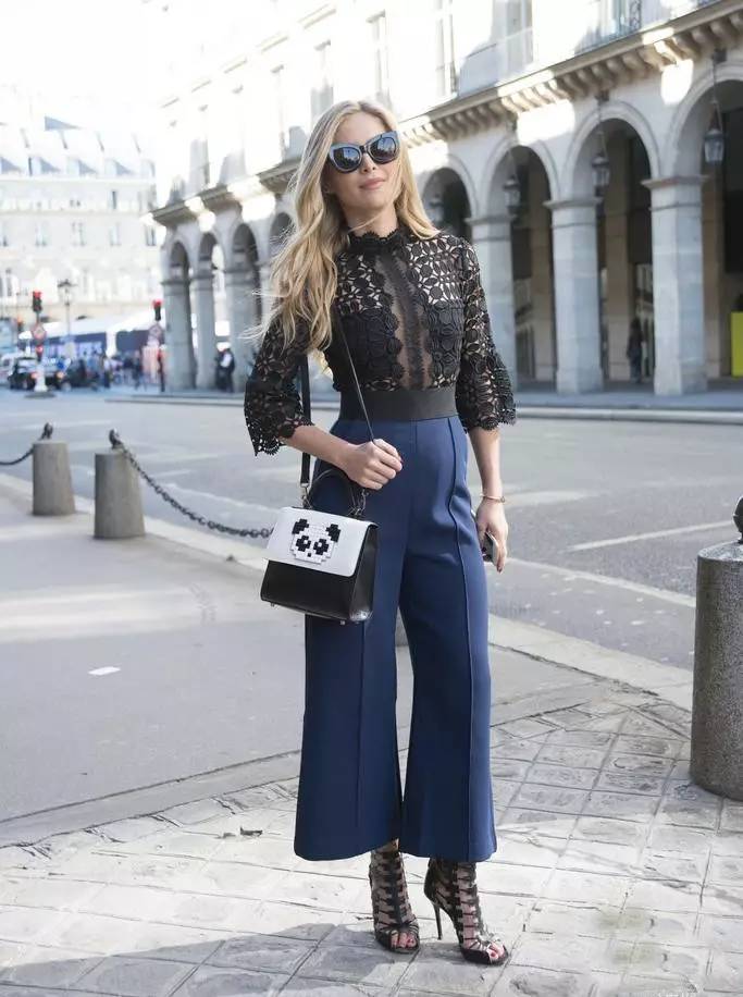 唐嫣阔腿裤神似婴儿连体服