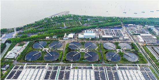 七格污水处理厂提前一个月调试