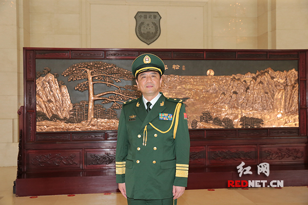 武警湖南省总队司令员刘国荣晋升少将警衔