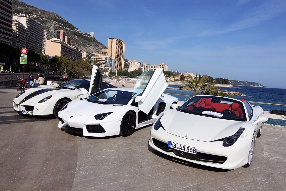 摩纳哥开超跑都有罪 交警经常上街活捉