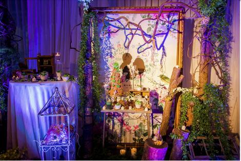 西安婚礼策划:凯特创意浪漫森系婚礼--爱情后花