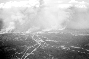 加拿大城镇林火失控连烧5日 8万多人失去家园