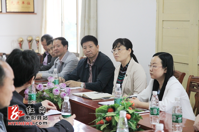 衡阳县:王洪斌深入蒸阳中学、杨柳小学调研