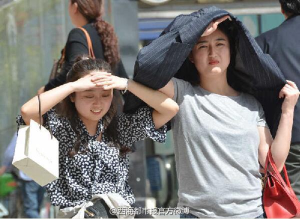 西宁昨天气温突破30℃ 较常年提前近两个月