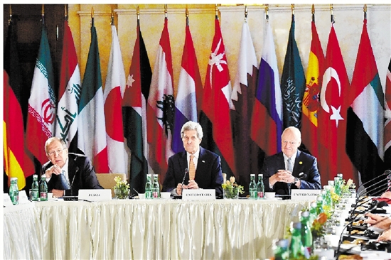 维也纳会议力促叙利亚和谈